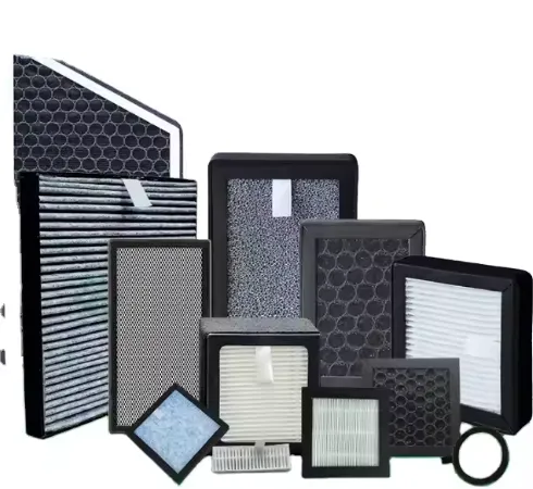 Luftfiltreringsfiltre H13 Air Purifier HEPA -filterudskiftning Fit til HEPA -filter Aktiveret kulstof