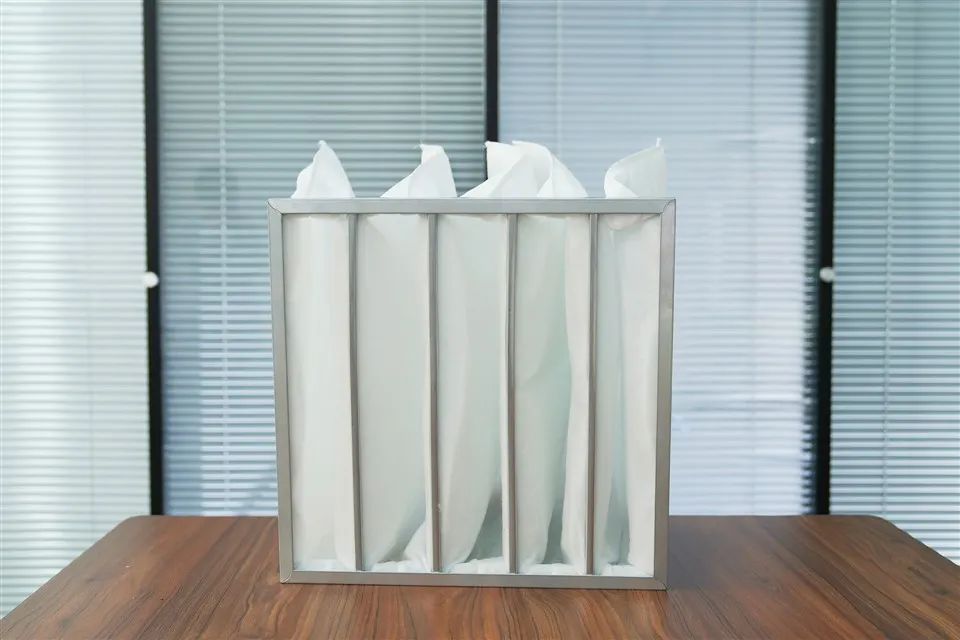 Medium effektiv bomuldslommefilter til F5 F6 F7 F8 F9 Aircondition Ny tilstand Primært taskefilter