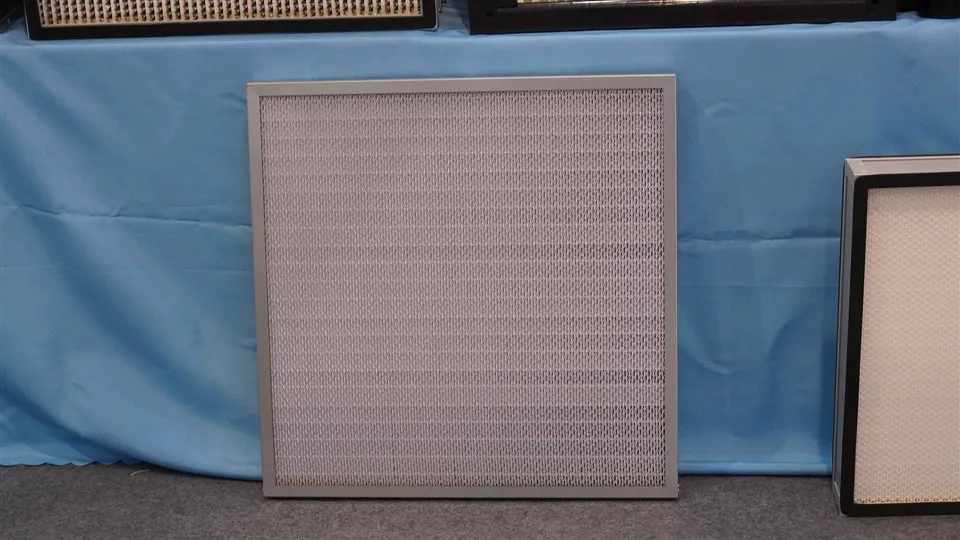 Masker før - filtervaskbar rustfrit stål ramme støv mesh filter