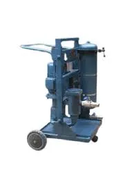 Bærbar oliefiltermaskine