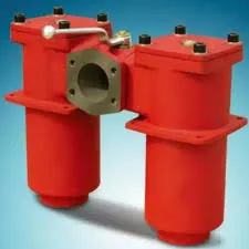 Dobbeltpatron højtryksrørledningsfilter