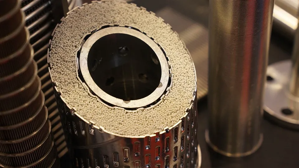 Filtre, der bruges i tekniske maskiner